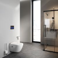 Унитаз-биде AM.PM Sensation CCC301700SC подвесной с сиденьем Микролифт — фото 18, Унитазы