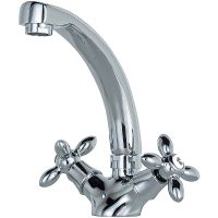 Смеситель для раковины Agger Retro  A1901100 Хром — фото 1, Смесители для раковины