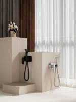 Гигиенический душ со смесителем Splenka S97.52.06 Черный матовый — фото 2, Гигиенические души