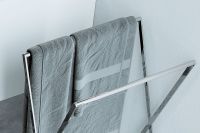 Полотенцедержатель Excellent Kobo DOEX.1800SN Хром — фото 2, Полотенцедержатели