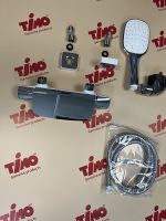 Смеситель для ванны Timo Helmi 4024/00-16Y Хром Белый — фото 3, Смеситель для ванны