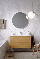 Товар: Тумба под раковину Aqwella Accent 100 ACC0110DZ подвесная Дуб золотой - фото 2 Тумба под раковину Aqwella Accent 100 ACC0110DZ подвесная Дуб золотой — фото 2, Мебель для ванной