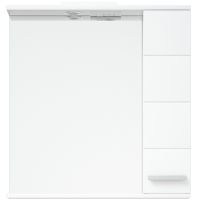 Товар: Зеркало со шкафом Corozo Денвер 60 SD-00000533 Белое - фото 2 Зеркало со шкафом Corozo Денвер 60 SD-00000533 Белое — фото 2, Мебель для ванной