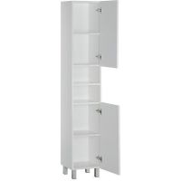 Шкаф пенал Aquanet Доминика 35 R 170802 Белый — фото 2, Мебель для ванной