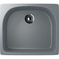 Кухонная мойка Ulgran Classic U-408-309 Темно-серая — фото 1, Кухонные мойки