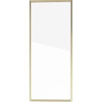 Душевая стенка Niagara Nova 90 NG-A90G профиль Холодное золото стекло прозрачное — фото 1, Боковые стенки