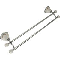 Полотенцедержатель Migliore Provance 17668 двойной Хром — фото 2, Полотенцедержатели