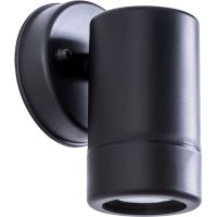 Настенный светильник Artelamp Atlas A3503AL-1BK Черный — фото 1, Уличное освещение