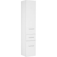 Шкаф пенал Aquanet Порто 35 R 195732 подвесной Белый — фото 1, Пеналы для ванной комнаты