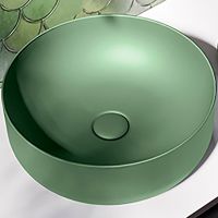Раковина-чаша Kerasan Nolita 40 534411 Verde muschio — фото 1, Раковины