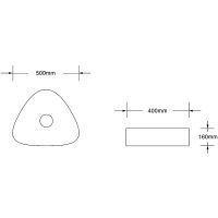 Раковина-чаша Ceruttispa 50 CR0021C СТ9549 Белая — фото 6, Раковины накладные