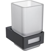 Стакан для зубных щеток Boheme Q 10944-B Черный — фото 1, Мыльницы