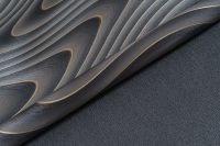 Обои Артекс Selena 10819-05 Винил на флизелине (1,06*10,05) Серый/Черный, Абстракция — фото 5, Обои для стен