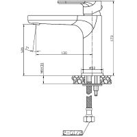 Смеситель для раковины Agger Gorgeus Черный матовый арт-A0202144 — фото 8, Смесители для раковины