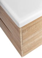 Тумба под раковину BelBagno Marino-Cer 70 MARINO-CER-700-2C-SO-WO-P подвесная Rovere Bianco — фото 9, Тумбы под раковину