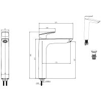 Товар: Смеситель для раковины Aquatek Вега AQ1005CR Хром - фото 2 Смеситель для раковины Aquatek Вега AQ1005CR Хром — фото 2, Смесители