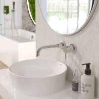 Раковина-чаша Berges Ego SL 38 181011 Белая глянцевая — фото 2, Раковины накладные