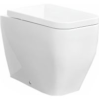 Унитаз Flaminia Terra TR117/TRCW03 приставной Белый с сиденьем Микролифт — фото 1, Унитазы