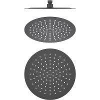 Верхний душ Aquatek AQ2073MB Черный матовый — фото 1, Душевое оборудование. Душевая программа