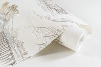 Обои Артекс The Best 2 10681-01 Винил на флизелине (1,06*10,05) Белый/Бежевый, Корабли — фото 2, Обои для стен