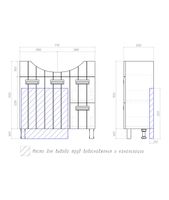 Товар: Тумба под раковину Vigo Diana 80 tn.DIA.BAL.80.2D.2Y Белая - фото 9 Тумба под раковину Vigo Diana 80 tn.DIA.BAL.80.2D.2Y Белая — фото 9, Мебель для ванной