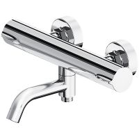 Смеситель для ванны Damixa Scandinavian Pure 363000000 с термостатом Хром — фото 1, Смеситель для ванны