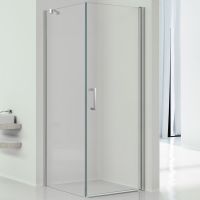 Душевой уголок Vincea Orta 90х90 VSR-1O9090CL профиль Хром стекло прозрачное — фото 1, Душевые уголки