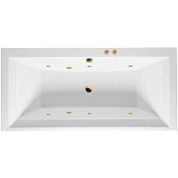 Акриловая ванна Excellent Crown Grand 190x90 WAEX.CRG19.SOFT.GL с гидромассажем — фото 1, Ванны