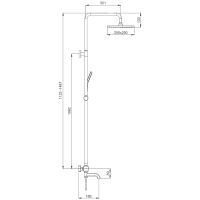 Товар: Душевая система Gappo G91 G2491-8 с термостатом Белая - фото 16 Душевая система Gappo G91 G2491-8 с термостатом Белая — фото 16, Душевые стойки