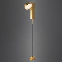 Настенный светильник Artelamp Mirach A2142AP-10PB Белый Полированная медь — фото 3, Светильники