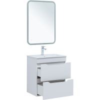 Товар: Тумба под раковину Aquanet Практика 60 330457 подвесная Белая матовая - фото 5 Тумба под раковину Aquanet Практика 60 330457 подвесная Белая матовая — фото 5, Мебель для ванной