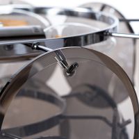 Товар: Люстра Divinare Chloe 7566/02 SP-13 Дымчатая Хром - фото 3 Люстра Divinare Chloe 7566/02 SP-13 Дымчатая Хром — фото 3, Люстры