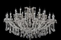 Люстра Crystal Lux Hollywood SP20+10 Chrome Прозрачная Хром — фото 2, Люстры