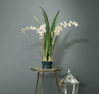 Обои Milassa Iceland ICE5 021 Флизелин (1*10,05) Синий, Орнамент — фото 3, Обои для стен