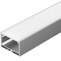 Профиль алюминиевый Arlight 036200 накладной Серебристый — фото 1, Профили для светодиодных лент