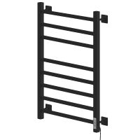 Электрический полотенцесушитель Ника Step-2 80/50 Черный матовый — фото 3, Электрические полотенцесушители