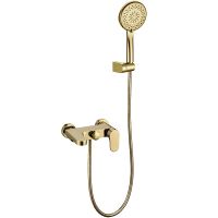 Смеситель для ванны Boheme Spectre 453-G Золото — фото 1, Смесители