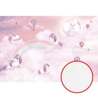 Фреска детская Ortograf Little Friends 34364 Фактура бархат FX Флизелин (4*2,7) Розовый, Мультимедия/Животные — фото 1, Фрески