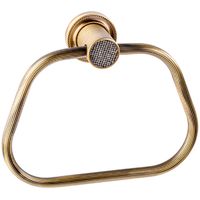 Кольцо для полотенец Boheme Royal Cristal 10925-BR Бронза — фото 1, Полотенцедержатели