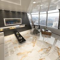 Керамогранит Bonaparte Golden Capri 60х120 см — фото 2, Керамогранит