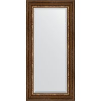 Зеркало Evoform Exclusive 116х56 BY 3491 с фацетом в багетной раме - Римская бронза 88 мм — фото 1, Мебель для ванной