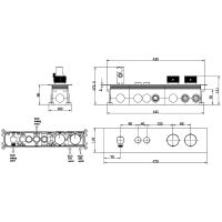 Смеситель для душа Allen Brau Liberty 5.33010-00 с термостатом Хром — фото 2, Смесители