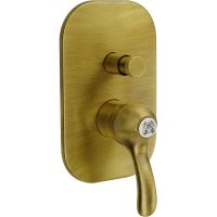 Смеситель для душа Migliore Lem 25871 Бронза — фото 1, Смеситель для душа