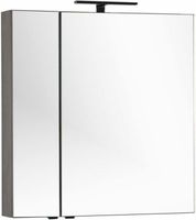 Зеркальный шкаф Aquanet Эвора 80 R 182741 Дуб антик — фото 4, Зеркальные шкафы в ванную