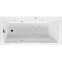 Акриловая ванна Excellent Aquaria 140x70 WAEX.AQU14.RELAX.BR с гидромассажем — фото 1, Ванны