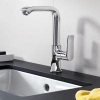 Смеситель для раковины Hansgrohe Metris 31187000 Хром — фото 2, Смесители