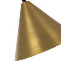 Подвесной светильник Artelamp David Латунь матовая Черный арт-A7033SP-1BK — фото 2, Подвесные светильники