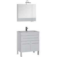 Комплект мебели для ванной Aquanet Верона 75 231034 Белый — фото 1, Комплекты мебели для ванной