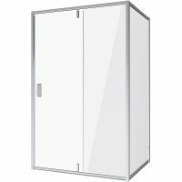 Душевой уголок Niagara Nova 110х90 NG-63-11A-A90 профиль Хром стекло прозрачное — фото 1, Душевые уголки