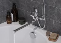 Товар: Смеситель для ванны Santek Кант WH5A12002C001 универсальный Хром - фото 9 Смеситель для ванны Santek Кант WH5A12002C001 универсальный Хром — фото 9, Смесители